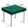 Superhao Card Table Cover Grade Table Cover for Poker Cards Mahjong Board Games Tile Square Felt Cloth Tablecloth for Playing(Blue,34x34inch) view 2