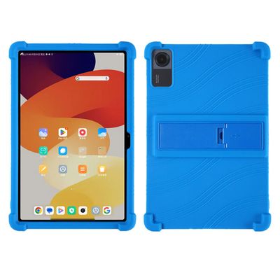 BMPNLSZ TPU Cover for Jeazans JZPAD-KB10L, Black Flexible Silicone Slim fit Soft Shell Cute Back Case Bumper Rubber Protective Case (10,0") - Blue