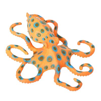 Toyvian Realistic Octopus Figurine Plastic Marine Animal Figure