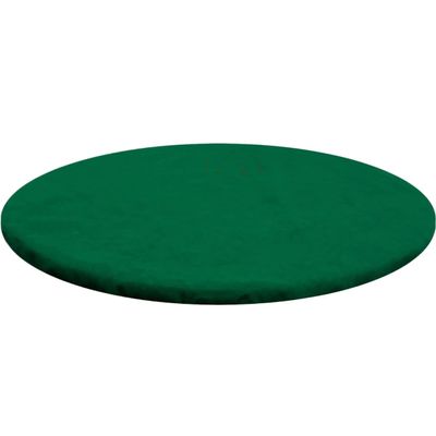 Superhao Card Table Cover Felt Card Table Game Cover Round Tablecloth Poker Topper Mat Elastic Protector for Playing(Green)