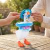 16 PCS Desk Goose Outfits,7 Inch Summer Mini Porch Goose Outfit Hats Sunglasses Swimming Ring Bikini Dresses Cute Funny Geese Clothes Costume for Magnetic Geese Statue Key Holder Table Decor view 4