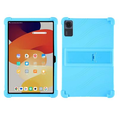 BMPNLSZ TPU Cover for Jeazans JZPAD-KB10L, Black Flexible Silicone Slim fit Soft Shell Cute Back Case Bumper Rubber Protective Case (10,0") - TBlue