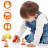 Toyvian Mini Traffic Cones, 10pcs Road Signs for Model Scene Accessories view 3