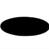 Superhao Card Table Cover Felt Card Table Game Cover Round Tablecloth Poker Topper Mat Elastic Protector for Playing(Black) view 1