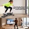 Balance Board for Adults, Rocking Stepper with Resistance Bands, Portable Wobble Board with LCD Monitor, 300 lbs Capacity Ski Trainer for Full Body Workout at Home Gym (Black) view 3