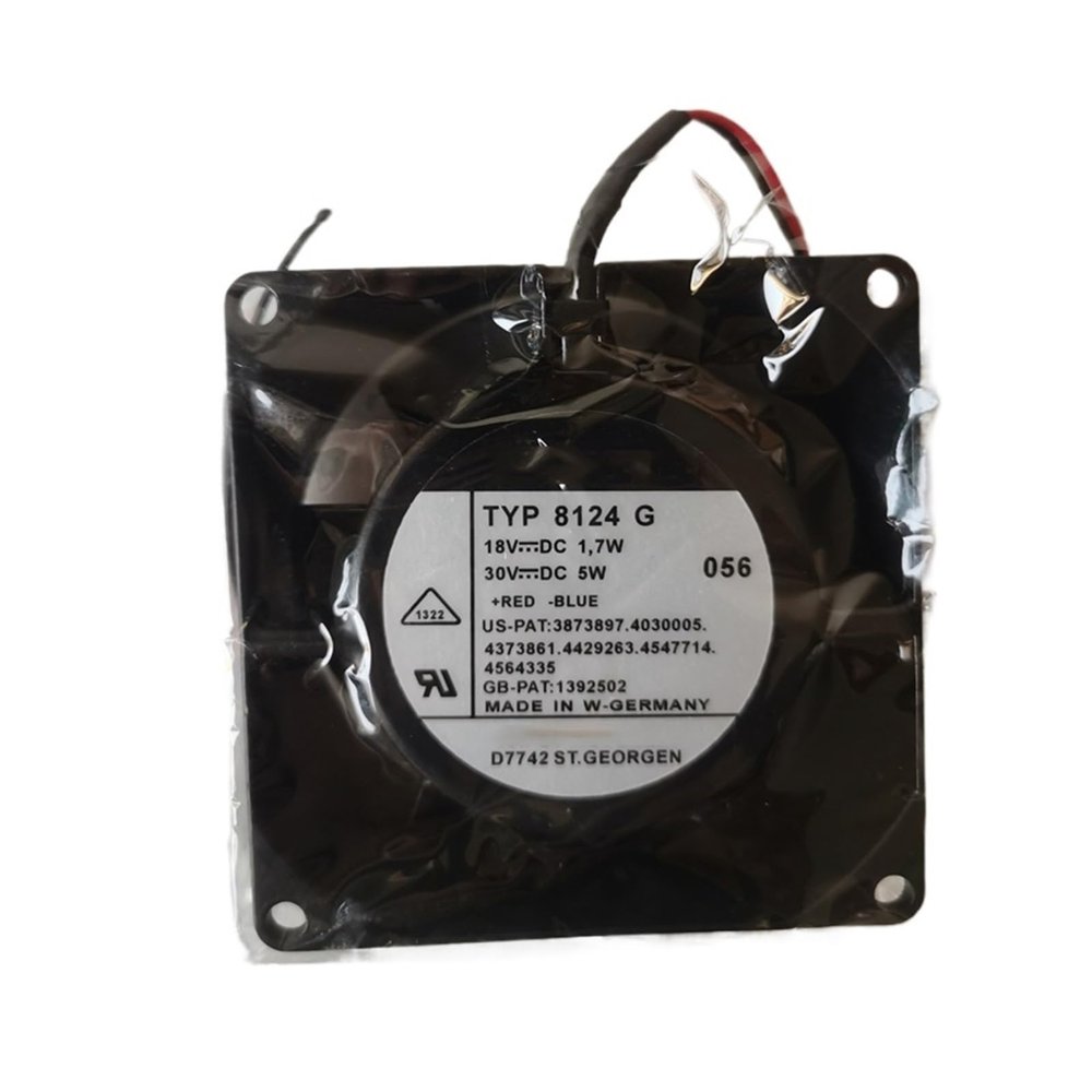 WCURYQPNG 80x80x38mm TYP8124G 18V 1.7W 30V 5W 8038 axial Flow Fan