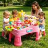 Water Activity Table Colorful Portable Adjustable Summer Toy view 2