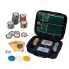 BANGZE GAMES Compact Portable Poker Collection Standard Model with Two Dual-Sided Casino Game Felts, 100 Premium Clay Chips, Water Resistant Cards & Glow Dice with EVA Carry Gift Box view 1