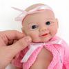 Anano Reborn Baby Dolls Girl Realistic - 12 inch Open Mouth Full Silicone Baby that Look Real, Realistic Newborn Dolls Washable with Feeding Bottle & Accessories, Solid Silicone Gift Set for Kids 3+ view 3