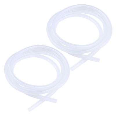 2PACK Clear Nitro Fuel Line Silicone High Temperature Resistance 1M Silicone Fuel Line(3mm x 5mm) for RC Nitro Engine Models Excellent Flexibility & Sealing Performance