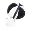 Chiyyak Baby Sensory Ball Toy Plush Toy with Bell Sound, Encourages Visual Tracking and Large Motive Movements, Perfect Gift Choice for Babies (Black White) view 1