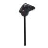 FTVOGUE Hobby Horse Stick Toy, Plush Riding with Neighing Sound for Indoor Outdoor Play Toddler Preschool Kids Soft Plush PVC Black 70cm 1 Pack view 3