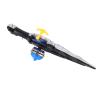 Zunate Battling Spinning Top and Sword Launcher Set with Builtin Music, LED Light Effects for Kids, 13cm Plastic Interactive Toy for HandEye Coordination Skills view 4