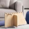 Seated Forward-Bend Adjustable Wooden Stretching Board Anti-Slip Exercise Equipment for Children view 4