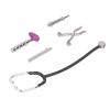 FTVOGUE Dollhouse Stethoscope Set, Mini Medical Appliance Model with Alloy Tools, 1:12 Scale Doctor Kit for Dollhouse Collectibles view 3