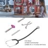 FTVOGUE Dollhouse Stethoscope Set, Mini Medical Appliance Model with Alloy Tools, 1:12 Scale Doctor Kit for Dollhouse Collectibles view 4
