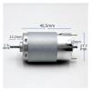 RS-390PH-22145 Micro 390 Motor Dual 2.3mm Shaft DC 12V 14.4V 18V 24V 10300RPM Mini 28mm Electric Motor Fit for DIY Toy Sweeper Robot view 2