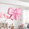 SHINEOFI Pink Bow Piata with Stick, Blindfold, And Confetti Decorative Ribbon Bow Piata for Girls' Birthday Parties, Weddings, And Baby Showers Decorations view 4