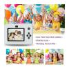 2.8-inch Screen Instant Printing Toy Camera with 32GB SD Card, 3 Rolls of Printing Paper, Portable High-Definition Camera, Insta(Blue) view 4