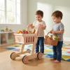 petsola Shopping Cart Pusher Pretend Play Push Cart Pusher and Sturdy for Young Children, Children view 4