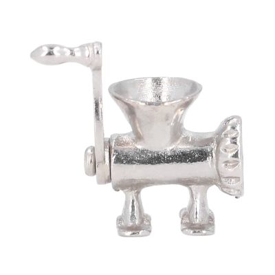 Chiyyak Hand Cranked 1:12 Minced Meat Model for Romantic Play Scene, Alloy Material, Suitable for Dolls and Playhouses