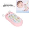 Chiyyak Multifunction Baby Mobile Phone Toy with Cartoon Bee Style, Premium Speaker for Comfortable Sleep, Durable Material (Pink with Cord) view 3