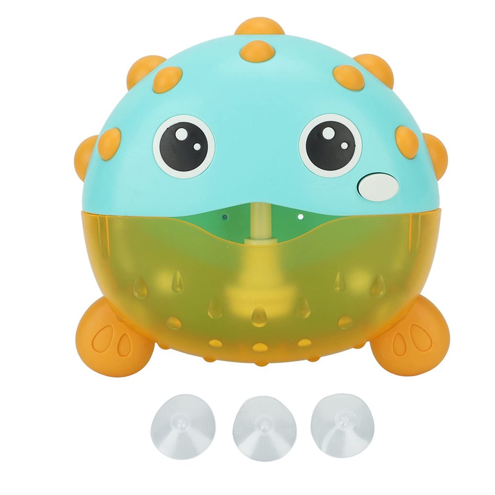 Chiyyak Automatic Baby Bubble Machine with Suction Cup for Kids Bathing, Easy to Use with Baby Bath Gel, Great Gift Choice, Plastic Material, 7.5 x 3 x 7.3