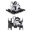 Ultralight Aluminum Micro Transmission with for De-lrin Skid for 1/24 RC Crawler SCX24 AX24 Compact COMP Chassis Rigs view 2