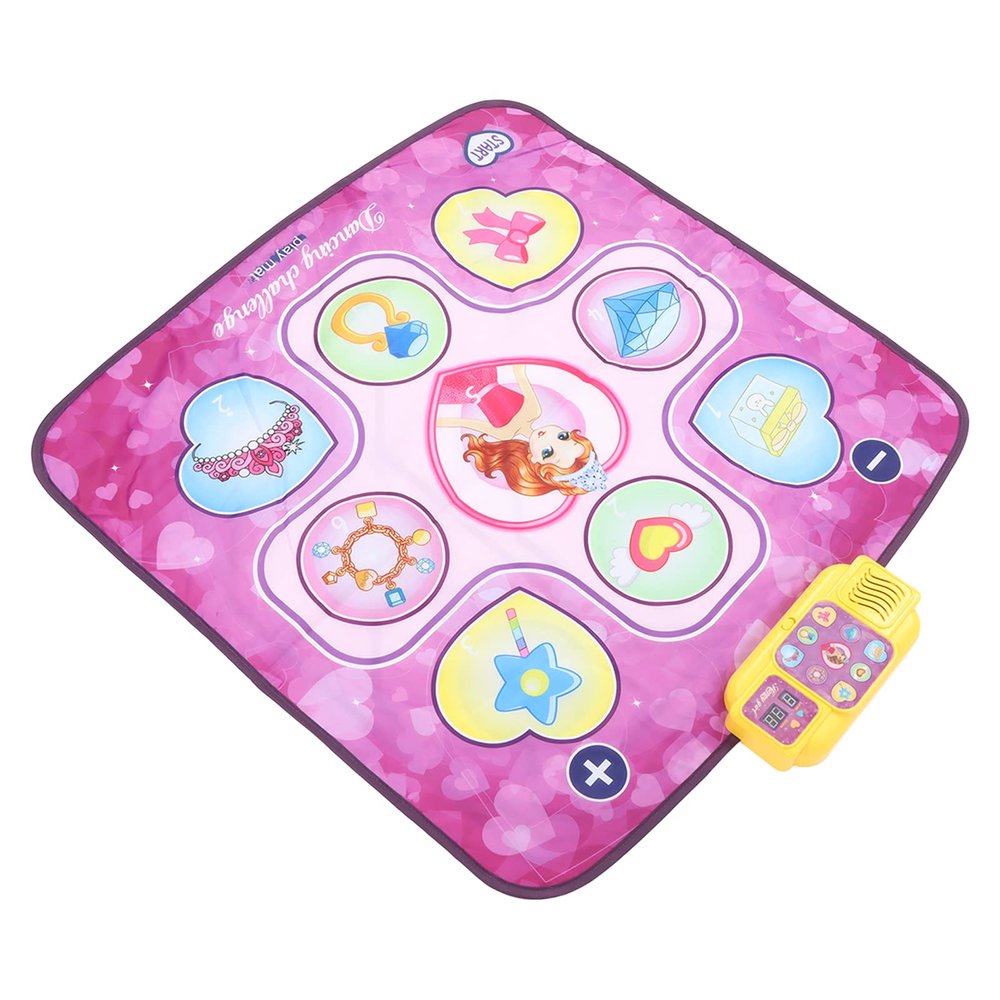 Alomejor Kids, Foldable Electronic Dancing Pad with Music and Light Feedback, for Improving Coordination