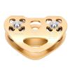 Chiyyak Durable 30 KN Double Zip Line Trolley with Stainless Steel Bearings for Rope and Cable Applications view 1