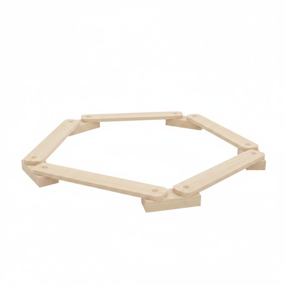 Wooden Balance Board Solid Wood Wooden Wobble Board Coordination Children's Coordination Balance for Young Children, Kindergarten