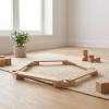 Wooden Balance Board Solid Wood Wooden Wobble Board Coordination Children's Coordination Balance for Young Children, Kindergarten view 3