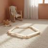 Wooden Balance Board Solid Wood Wooden Wobble Board Coordination Children's Coordination Balance for Young Children, Kindergarten view 4