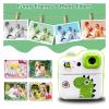 Kids Instant Print Camera Toys 1080P HD Kids Digital Camera Instant Photo Printing Camera Video Toys Picture Printer Toys Gifts(Q6-Bule-32G) view 3