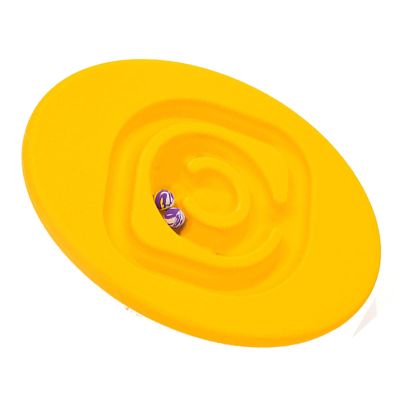 ToysCentral Basics Kid Snail Balance Board for Children, Creative Maze Toy for Training, Plastic Material, Suitable for Kids Home Play (Yellow)