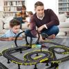 Slot Car Race Track Sets for Kids Ages 6+ | Electric Powered Racing Set | Electric Remote Control Track Car High Speed Showdown Birthday Gifts for Boys Kids Ages 6+(US Fast Arrival) Black view 1