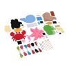 Alomejor Ocean Animal Sewing Kit for Kids, DIY Craft Set with Safe Plastic Non Woven Fabric for Creative Play view 2