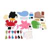 Alomejor Ocean Animal Sewing Kit for Kids, DIY Craft Set with Safe Plastic Non Woven Fabric for Creative Play view 3