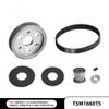 JOYSOG RC Belt Drive Transmission Gear Kit for Traxxas 1/10 Slash Mudboss Upgrade Parts view 2