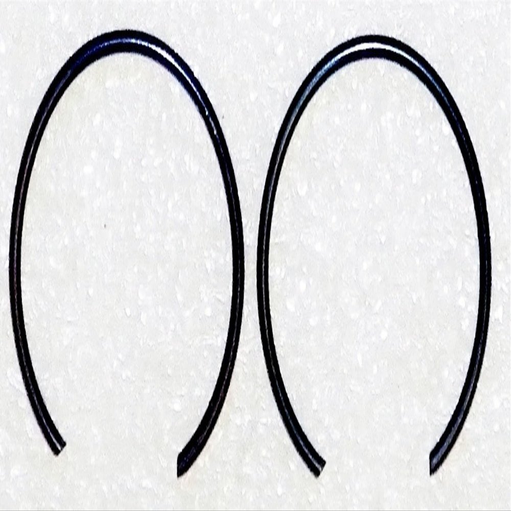 Piston Clips Compatible with Yamaha Raptor 660 2001-2005, Raptor LE 660 2002-2004 Part# 010-673 OEM#: 93450-22174-00, 93450-24028-00