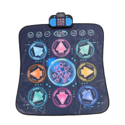 Chiyyak Children's Dance Mat Single Electronic Dance Mat Game Music Toys, Encourages Creativity for Families or Schools, PE Cloth and ABS Material