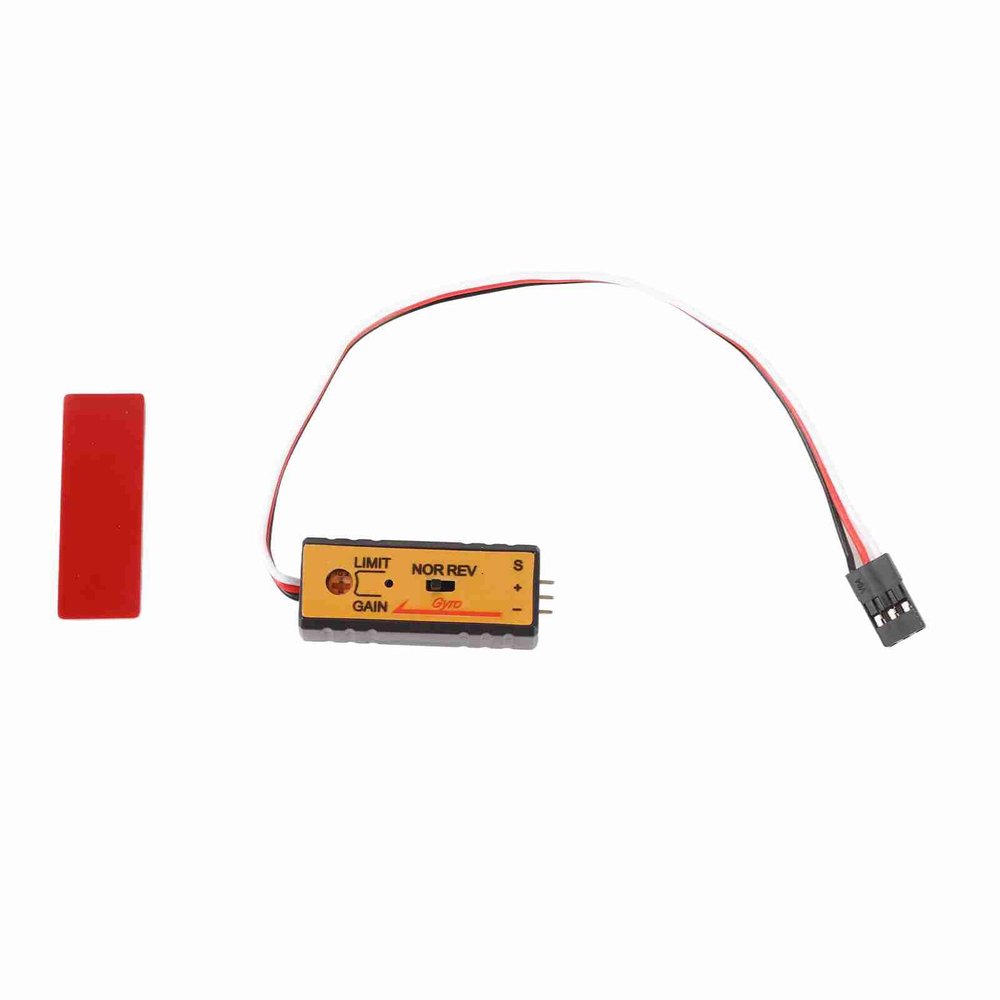 Julihai RC Stability Control Gyro, Single Level Gain Sensitivity Adjustment with Drift Assistance for RC Car Boat