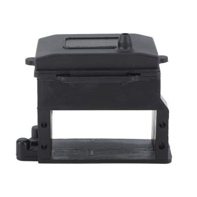 RiToEasysports RC Receiver Box, Lightweight Durable 1/8 RC Replacement Case for ZD Racing 08421 08425 08426 08427 08428 Radio Parts, Black Plastic Protection for RC Cars Trucks