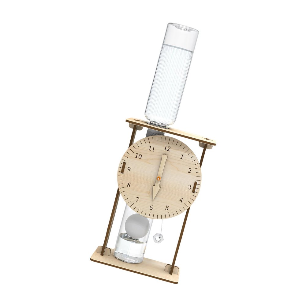 Interactive Water Drip Clock Time Measuring Device Safe Physics Teaching Aid for Youngly Learners & Science Enthusiasts Water Flows Timer