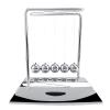 Newton's Cradle Balance Steel Balls, Science Physics Pendulum Toy, Conservation of Momentum and Energy Demonstration Desk Ornament for Office Home Study Decoration view 1