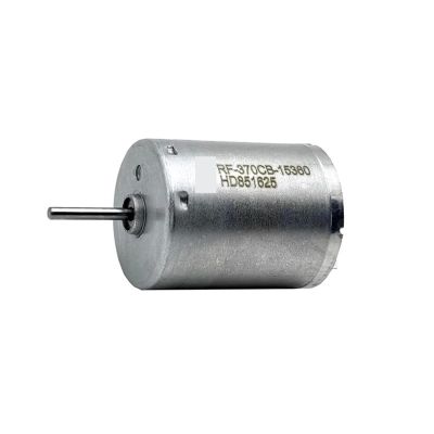1pc RF-370CB-15360 Mini RF-370 Motor 6V 9V 12V 5400RPM Mini 24mm Electric Motor Low Current Long Life Metal Brush Motor