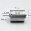1pc RF-370CB-15360 Mini RF-370 Motor 6V 9V 12V 5400RPM Mini 24mm Electric Motor Low Current Long Life Metal Brush Motor view 2