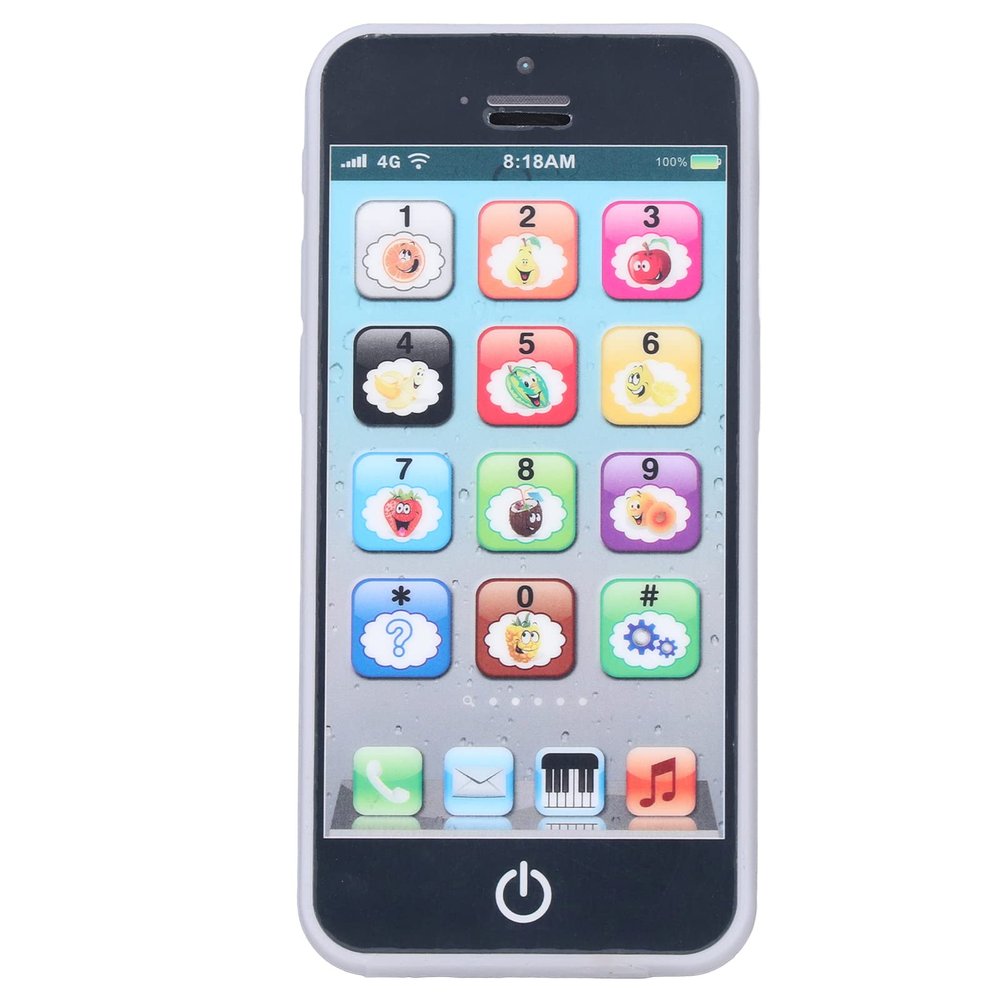 Chiyyak Kids Mobile Phone Toy, Lightweight Phone Toy, Simulation Shape for Visual Development (#1)