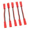 Chiyyak 5 Pack ESC RC Motor Conversion Cable - Durable Adapter for Remote Control Lovers - Plastic and Copper Material - JST Female to JST Female Connector for One view 2
