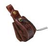 Portable Belt Pouches Medieval Styles Drawstring Bag Cosplay Dices Bag PU Leather Coin Purse Halloween Waist Pack Pu Leather Belt Pouches Portable Purse for Daily Use view 3